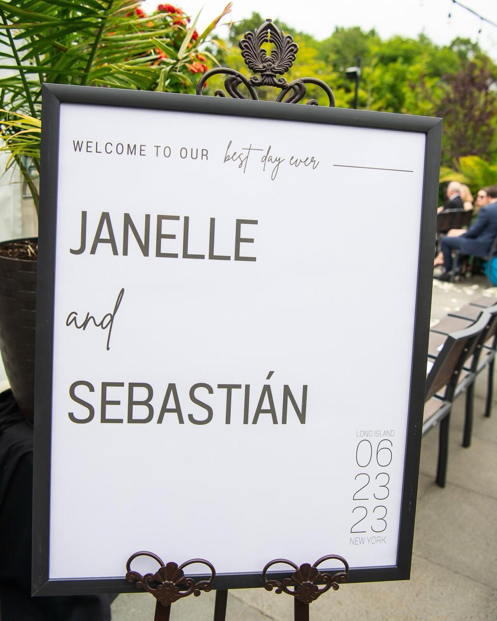 Welcome sign, second look
