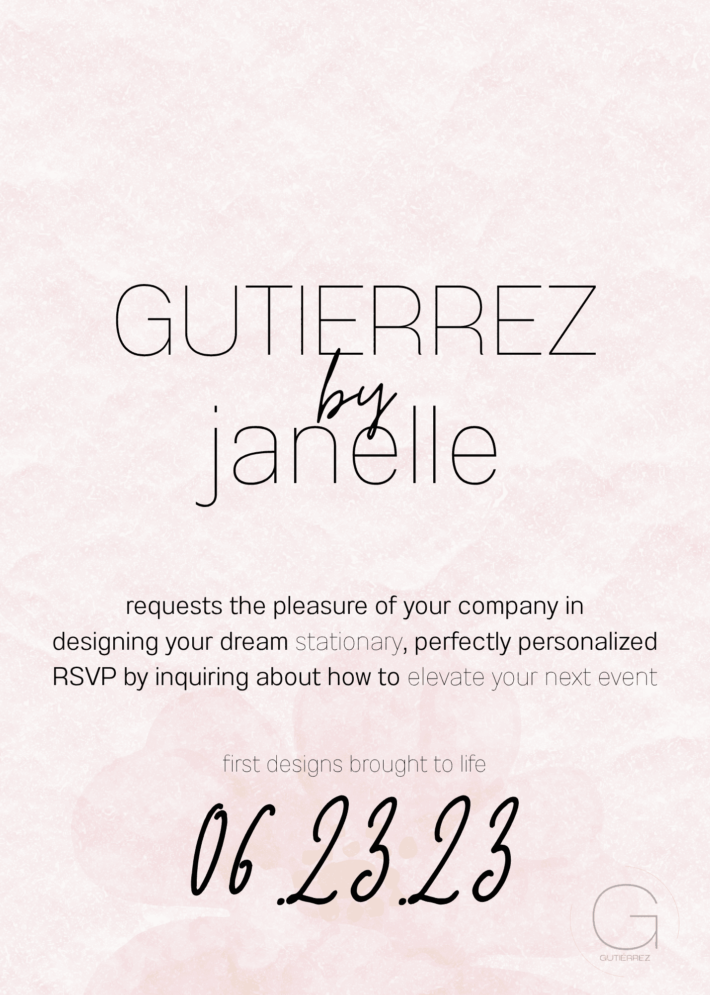 Stationery design